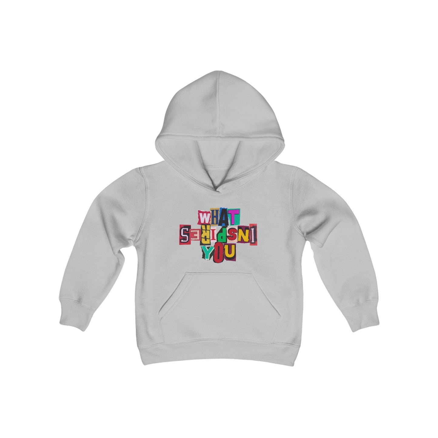 Youth What Inspires You Hooded Sweatshirt