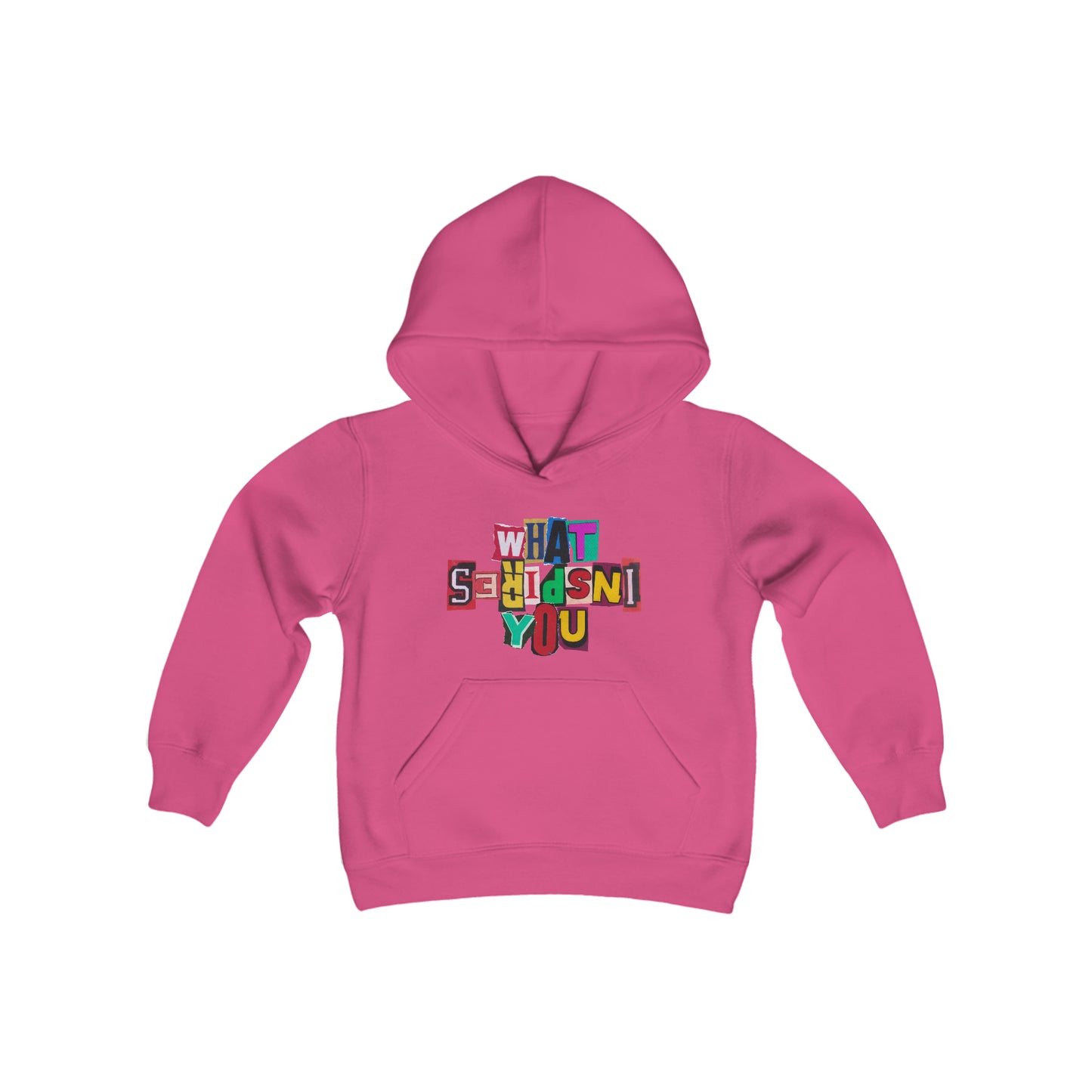 Youth What Inspires You Hooded Sweatshirt