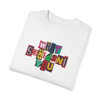 Adult What Inspires You Logo T-Shirt