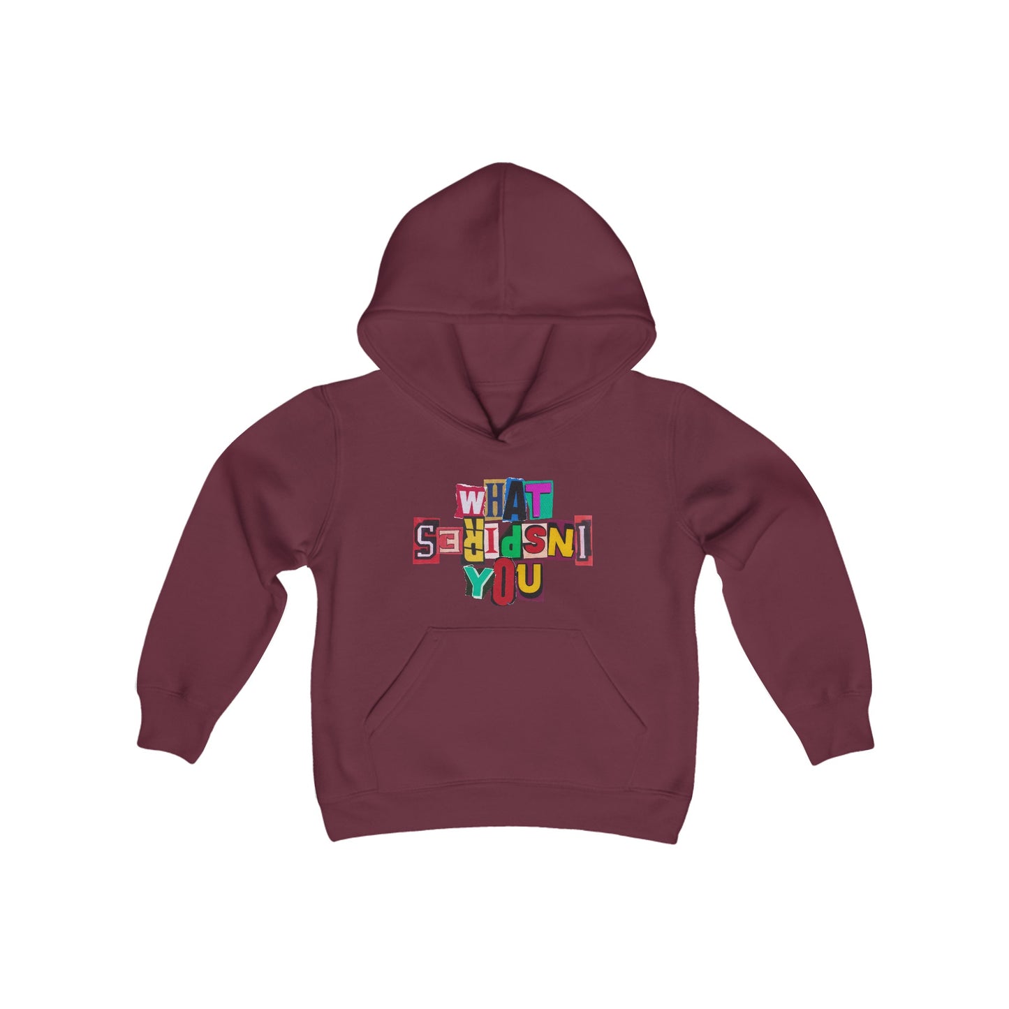 Youth What Inspires You Hooded Sweatshirt