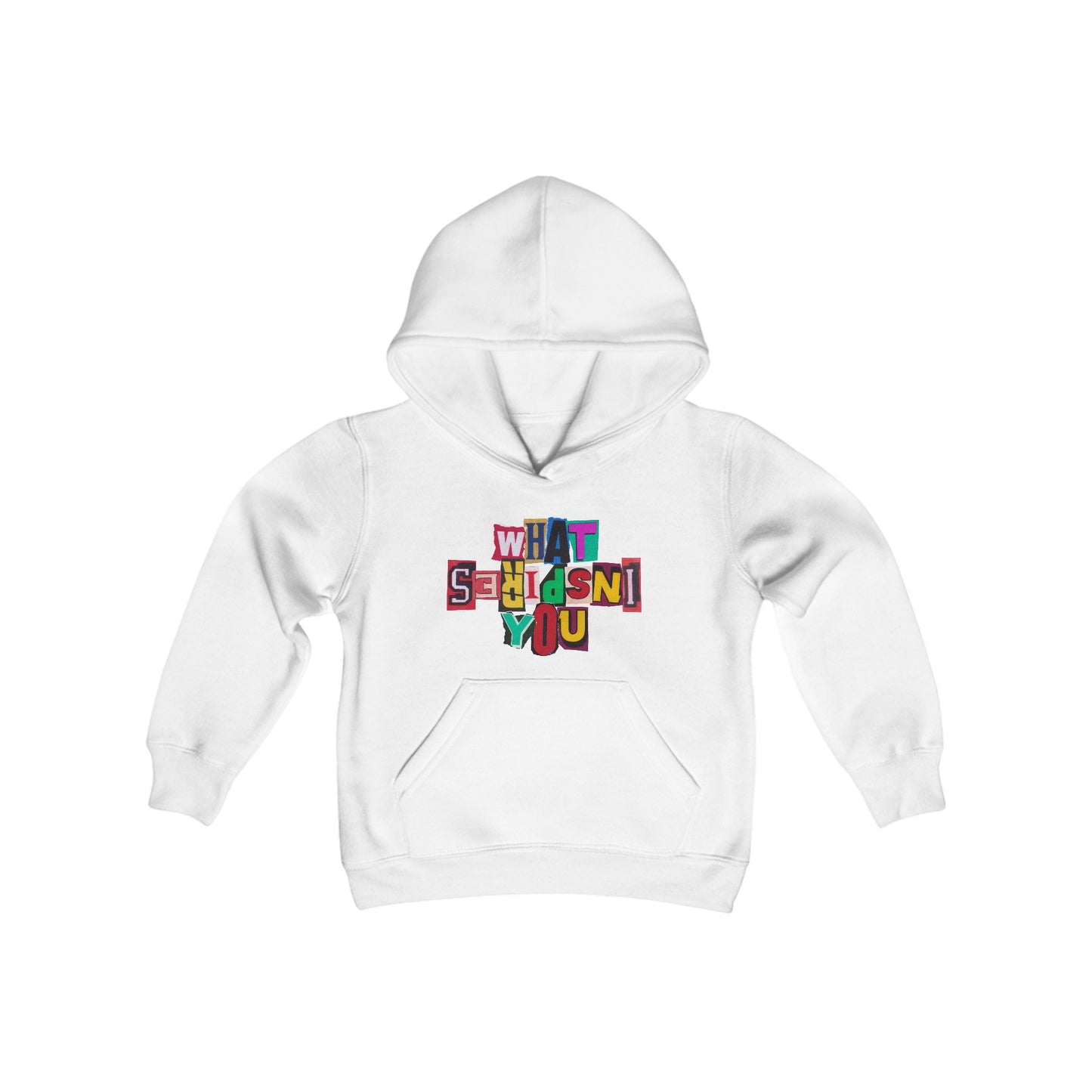 Youth What Inspires You Hooded Sweatshirt